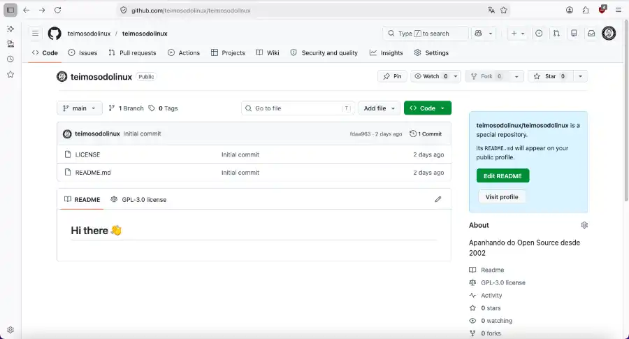 GitHub the beginning